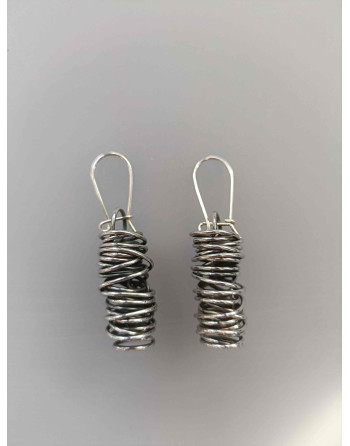 Kolczyki Wrzeciono Stal...