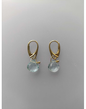 Kolczyki Akwamaryn Srebro...